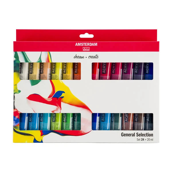 Talens Amsterdam akrilfesték készlet - 24x20 ml